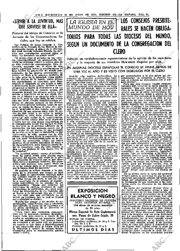 ABC MADRID 10-05-1970 página 29