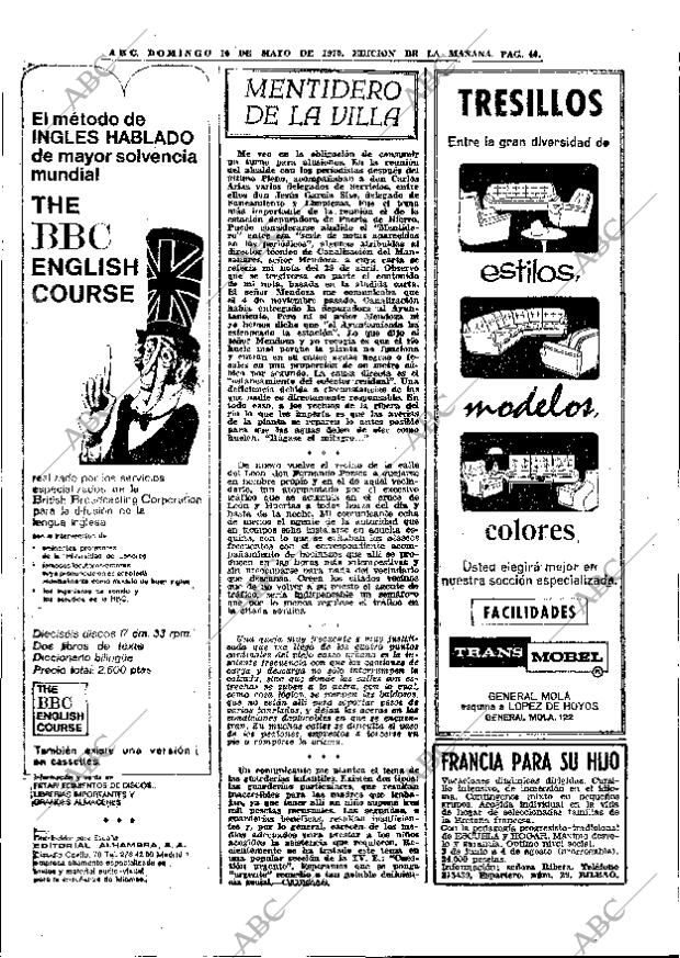 ABC MADRID 10-05-1970 página 44