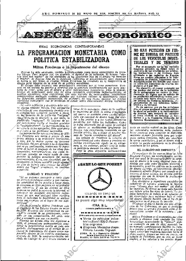 ABC MADRID 10-05-1970 página 53