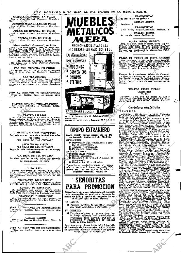 ABC MADRID 10-05-1970 página 73