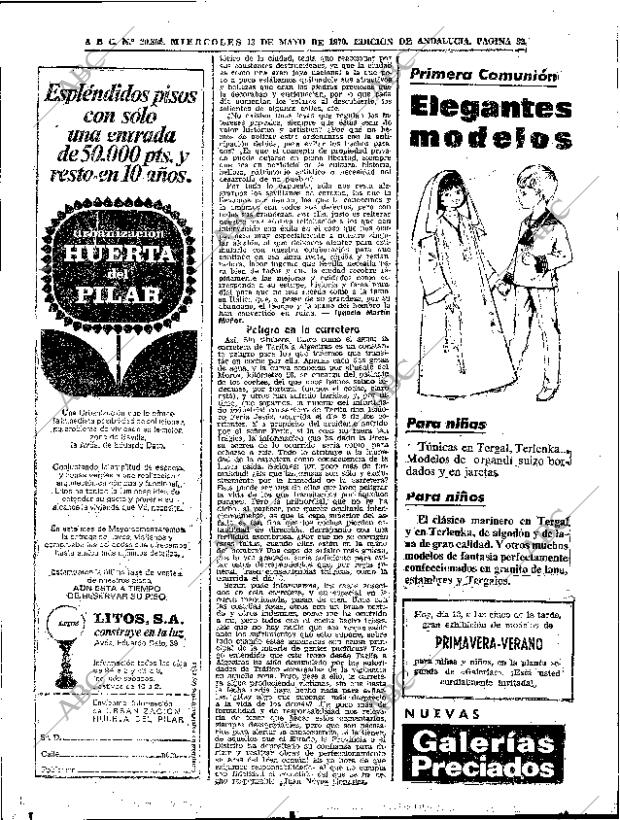 ABC SEVILLA 13-05-1970 página 32