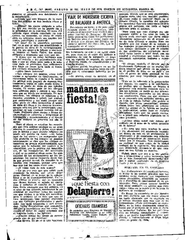 ABC SEVILLA 16-05-1970 página 48