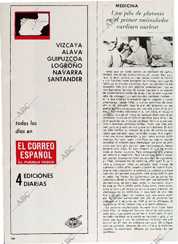 BLANCO Y NEGRO MADRID 16-05-1970 página 100