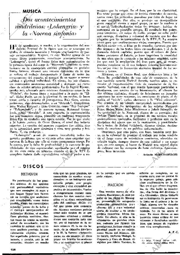 BLANCO Y NEGRO MADRID 16-05-1970 página 106