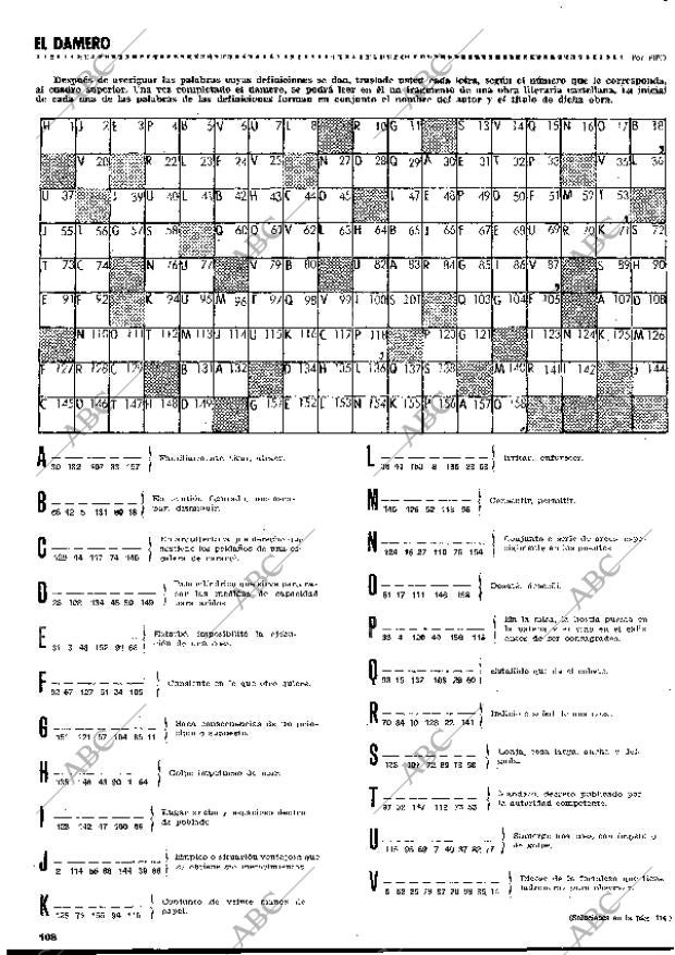 BLANCO Y NEGRO MADRID 16-05-1970 página 108