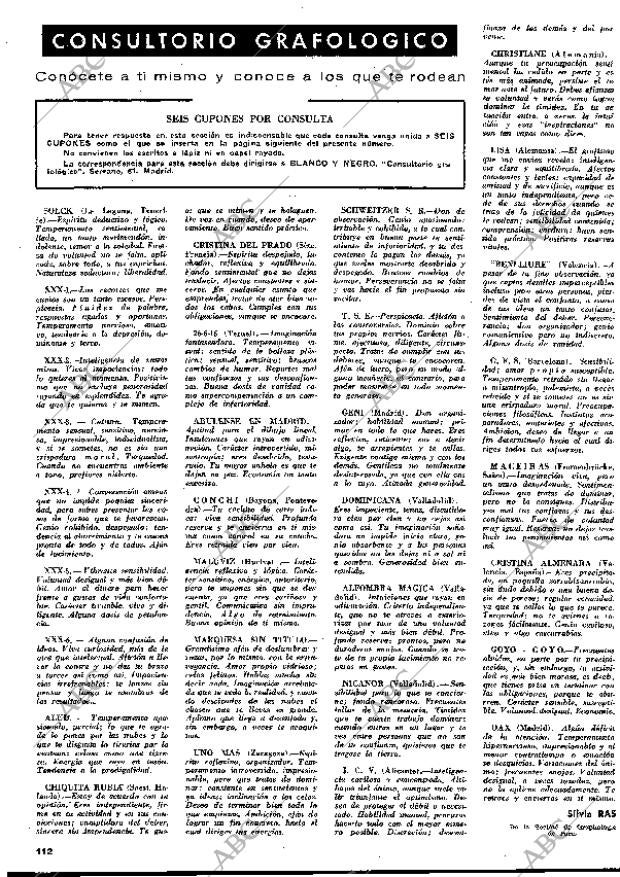 BLANCO Y NEGRO MADRID 16-05-1970 página 112