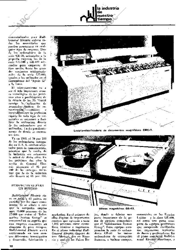 BLANCO Y NEGRO MADRID 16-05-1970 página 12