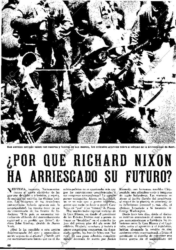 BLANCO Y NEGRO MADRID 16-05-1970 página 40