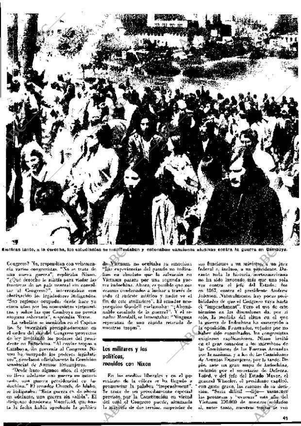 BLANCO Y NEGRO MADRID 16-05-1970 página 41