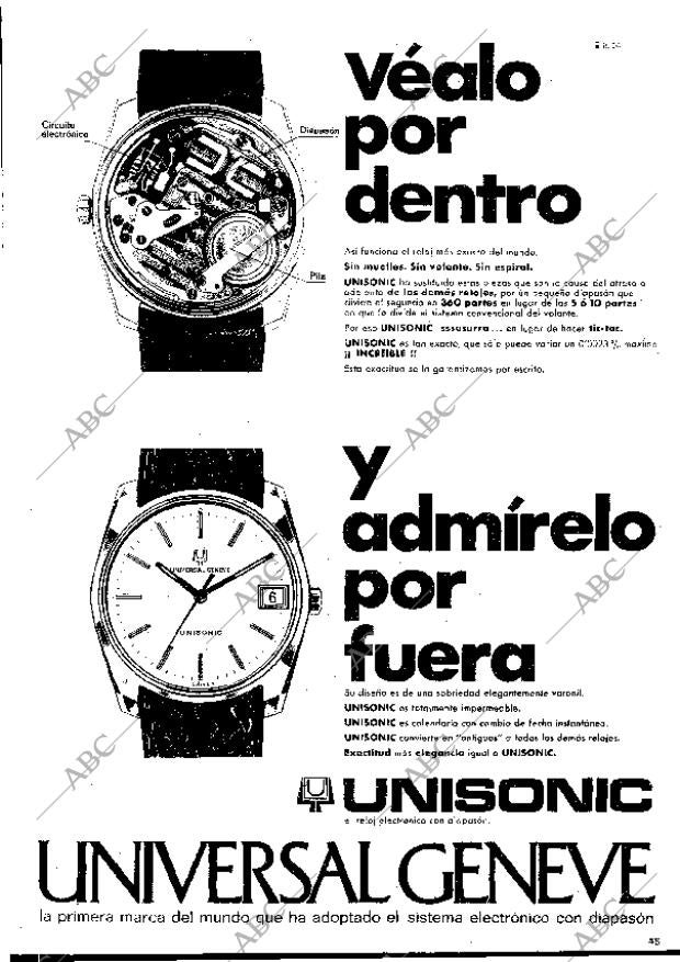 BLANCO Y NEGRO MADRID 16-05-1970 página 45