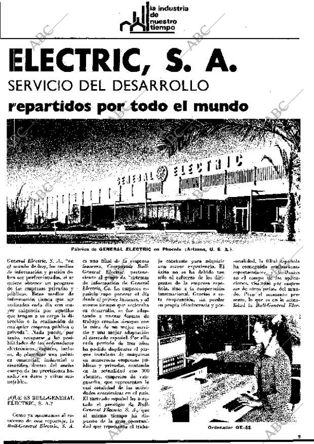 BLANCO Y NEGRO MADRID 16-05-1970 página 9