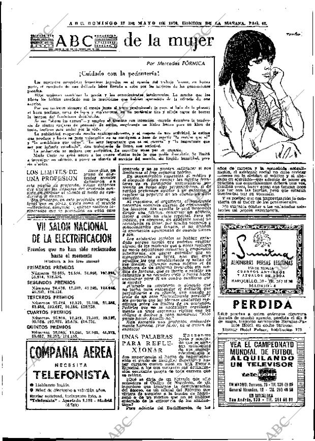 ABC MADRID 17-05-1970 página 47