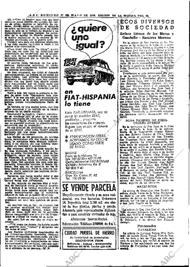 ABC MADRID 17-05-1970 página 48