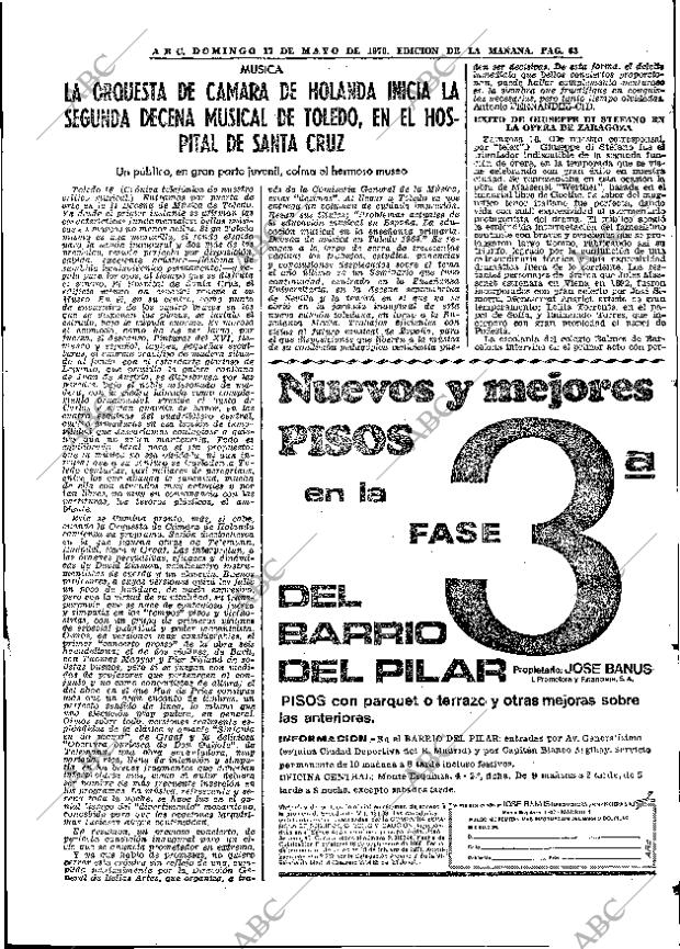 ABC MADRID 17-05-1970 página 63