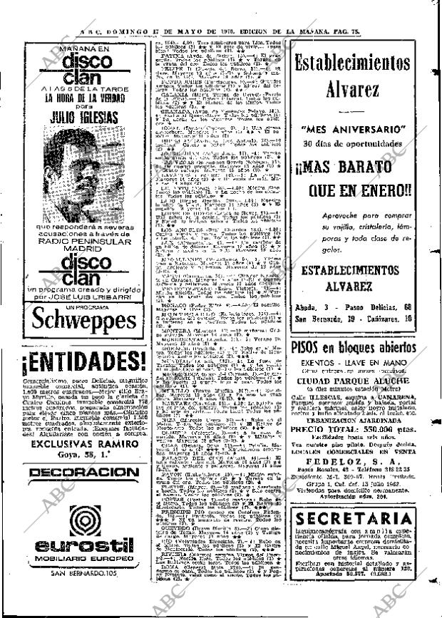 ABC MADRID 17-05-1970 página 75