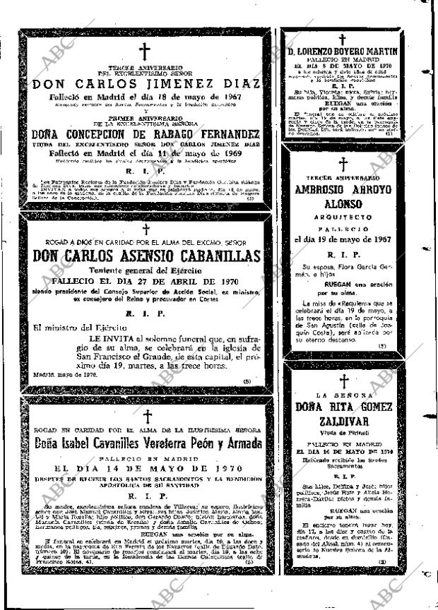 ABC MADRID 17-05-1970 página 95