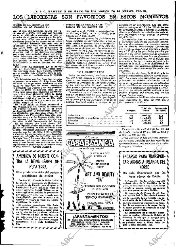 ABC MADRID 19-05-1970 página 23