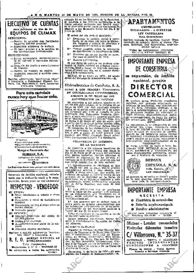 ABC MADRID 19-05-1970 página 58