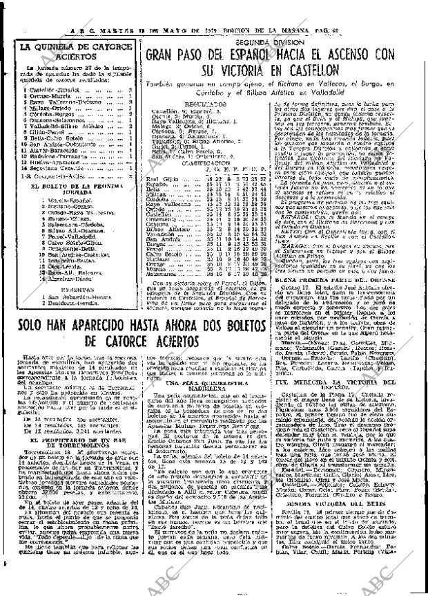 ABC MADRID 19-05-1970 página 66