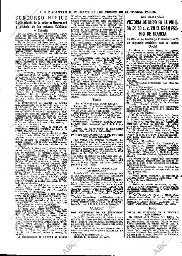 ABC MADRID 19-05-1970 página 69