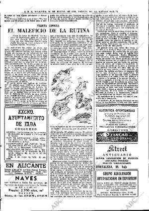 ABC MADRID 19-05-1970 página 74