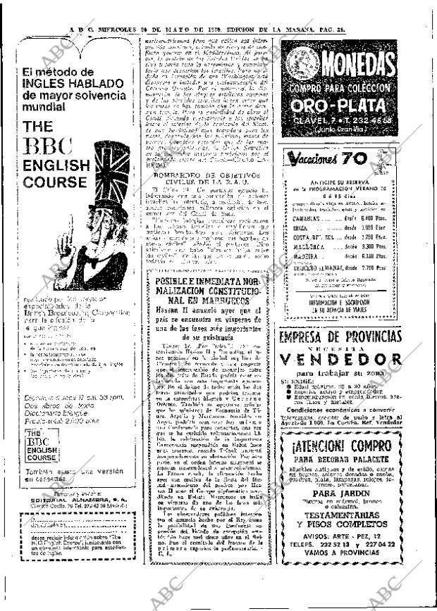 ABC MADRID 20-05-1970 página 34