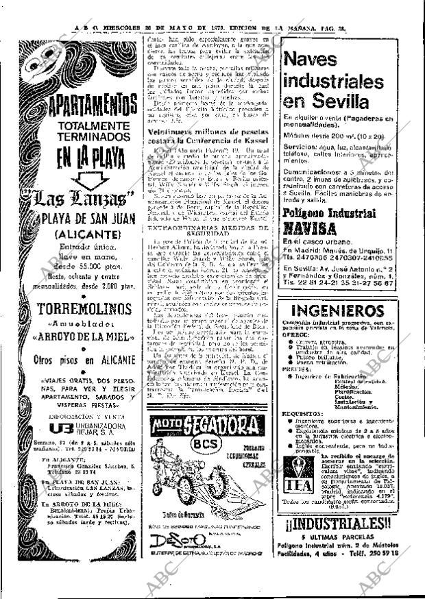 ABC MADRID 20-05-1970 página 38