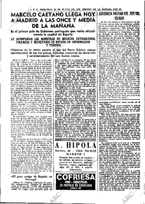 ABC MADRID 20-05-1970 página 39