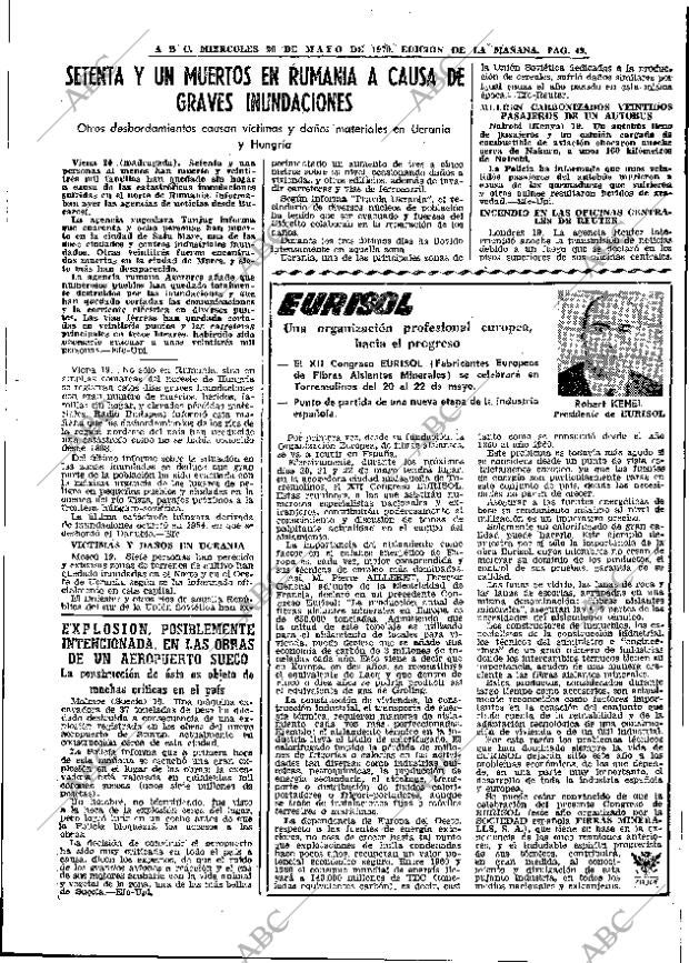 ABC MADRID 20-05-1970 página 49