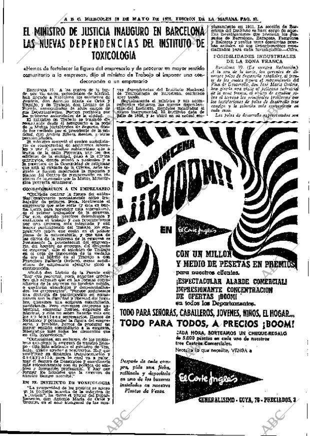 ABC MADRID 20-05-1970 página 57