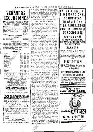 ABC MADRID 20-05-1970 página 58