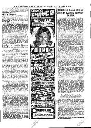 ABC MADRID 20-05-1970 página 74
