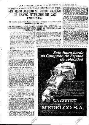 ABC MADRID 20-05-1970 página 75