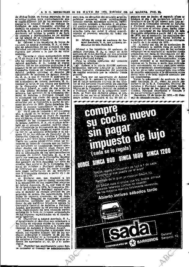 ABC MADRID 20-05-1970 página 81