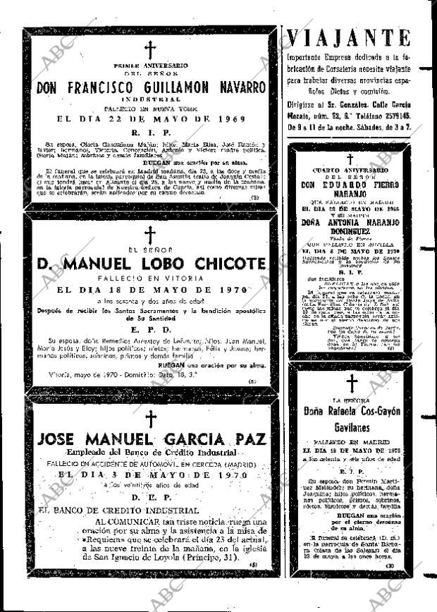 ABC MADRID 21-05-1970 página 109