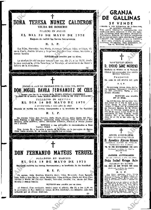 ABC MADRID 21-05-1970 página 110