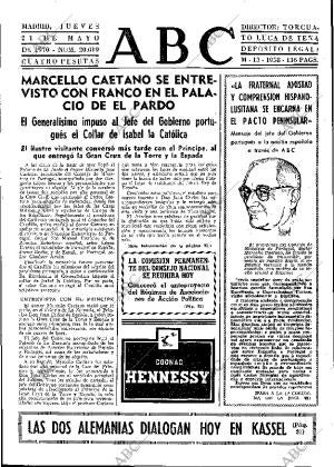 ABC MADRID 21-05-1970 página 21