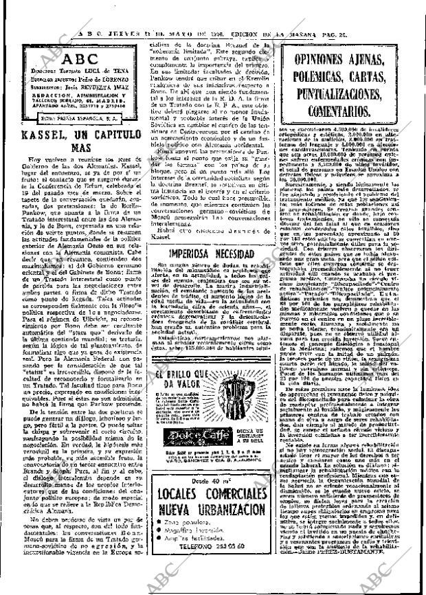 ABC MADRID 21-05-1970 página 22