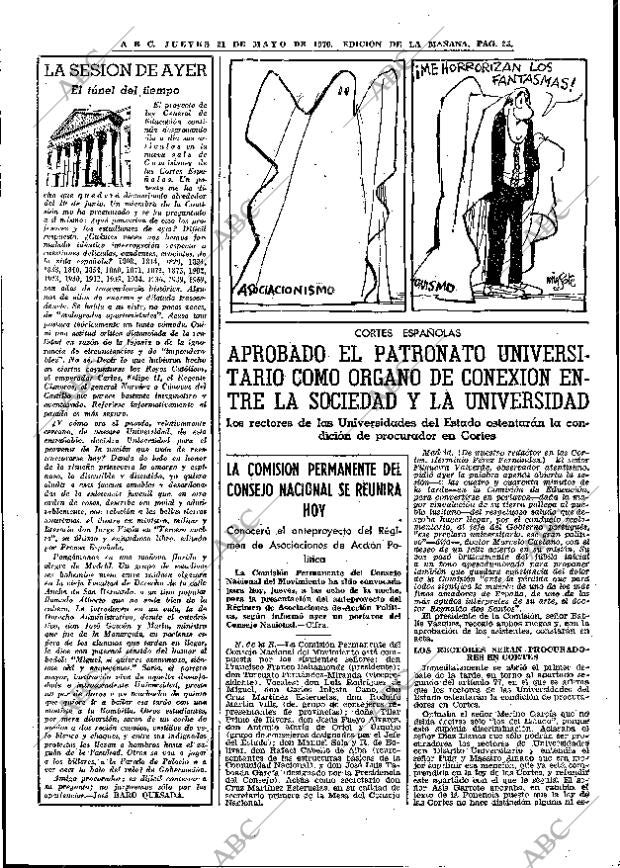 ABC MADRID 21-05-1970 página 25