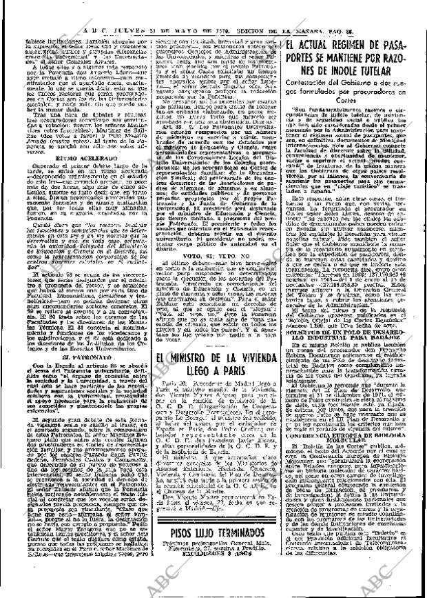ABC MADRID 21-05-1970 página 26