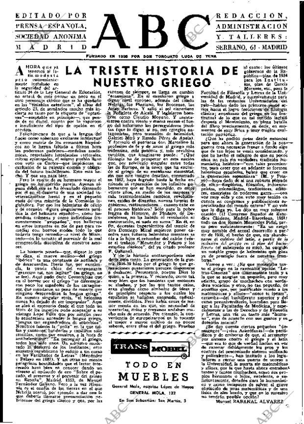 ABC MADRID 21-05-1970 página 3