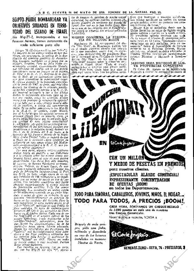 ABC MADRID 21-05-1970 página 33