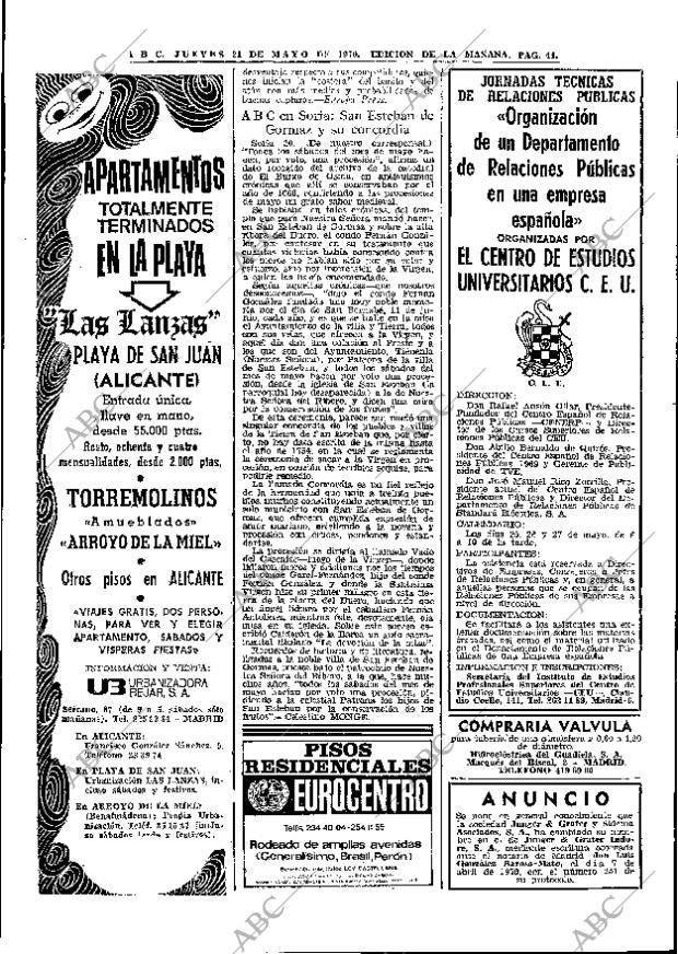 ABC MADRID 21-05-1970 página 44
