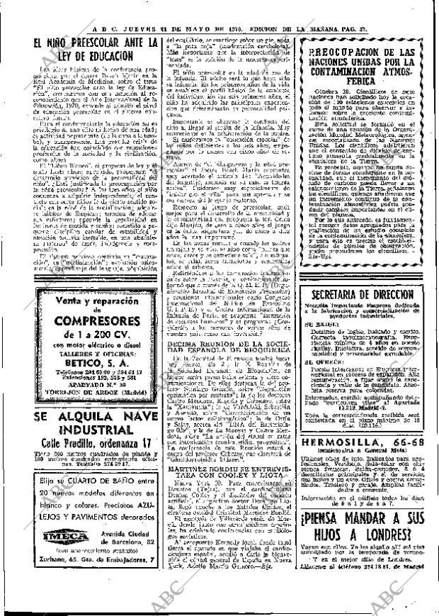 ABC MADRID 21-05-1970 página 57