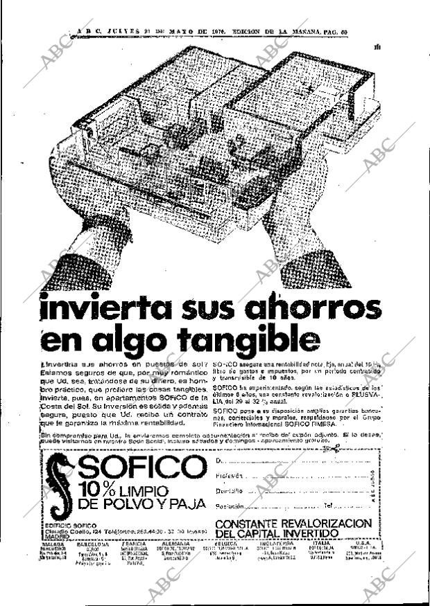 ABC MADRID 21-05-1970 página 60