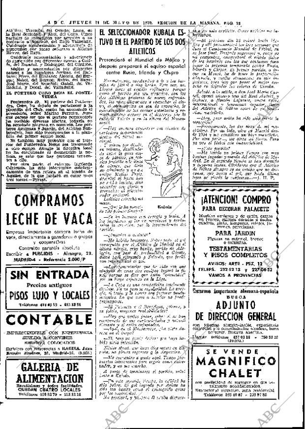 ABC MADRID 21-05-1970 página 72