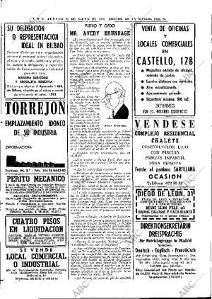 ABC MADRID 21-05-1970 página 74