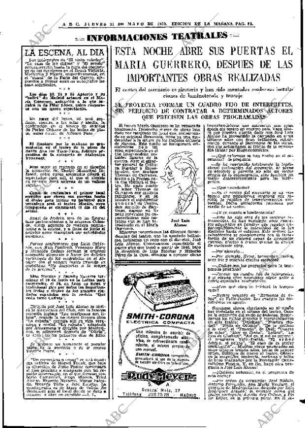 ABC MADRID 21-05-1970 página 83