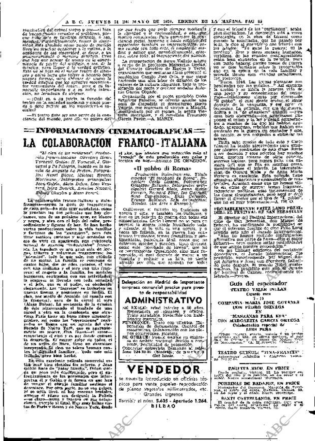 ABC MADRID 21-05-1970 página 85