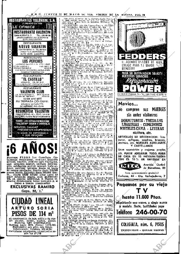 ABC MADRID 21-05-1970 página 90